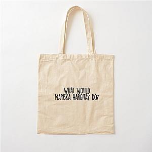 What would mariska hargitay do  Cotton Tote Bag