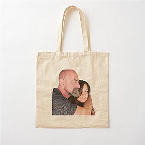 Mariska Hargitay and Chris Meloni  Cotton Tote Bag