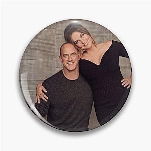 Mariska Hargitay & Christopher Meloni Pin