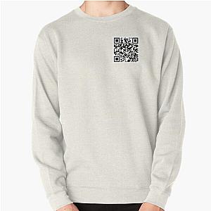 Good To Be by Mark Ambor QR Code Pullover Sweatshirt