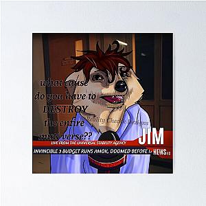 Markiplier Ego "The Jims" as a meerkat  Poster