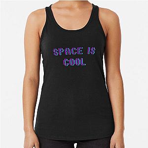 SPACE IS COOL markiplier space Racerback Tank Top