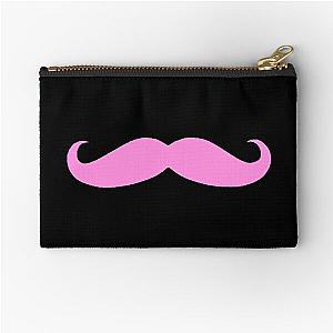 Markiplier pink mustache  Zipper Pouch