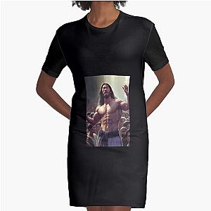  markiplier jesus Graphic T-Shirt Dress