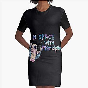 In Space With Markiplier a In Space With Markiplier s In Space With Markiplier  Graphic T-Shirt Dress