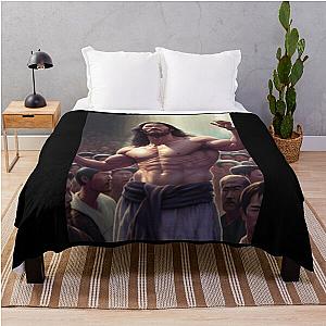  markiplier jesus Throw Blanket