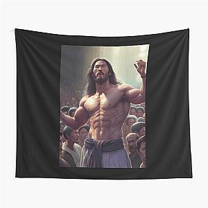  markiplier jesus Tapestry