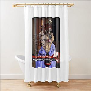 Markiplier Ego "The Jims" as a meerkat  Shower Curtain