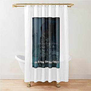 Markiplier "Heist Mark" as a Black Panther Shower Curtain