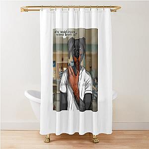 Markiplier "Yancy" Ego as a Rottweiler Shower Curtain