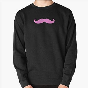 Markiplier pink mustache  Pullover Sweatshirt