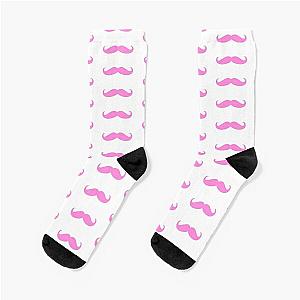 Markiplier pink mustache  Socks