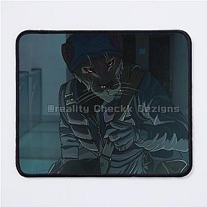 Markiplier "Heist Mark" as a Black Panther Mouse Pad