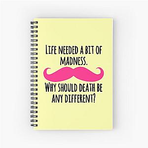 Wilford Warfstache - Markiplier - Font #2 Spiral Notebook