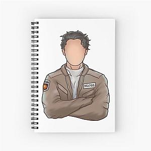 Head engineer from in space with markiplier Spiral Notebook