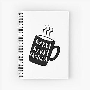 Wakey wakey protocole, markiplier space Spiral Notebook