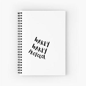 Wakey wakey protocole, markiplier space Spiral Notebook