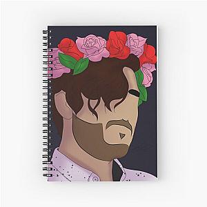 Flower Crown Markiplier  Spiral Notebook