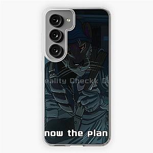 Markiplier "Heist Mark" as a Black Panther Samsung Galaxy Soft Case