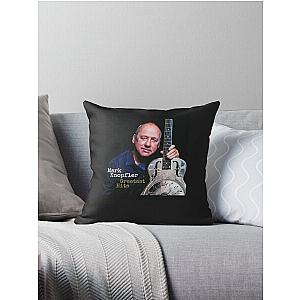 Mark Knopfler Guitars Throw Pillow