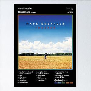 Mark Knopfler - Tracker Tracklist Album Poster