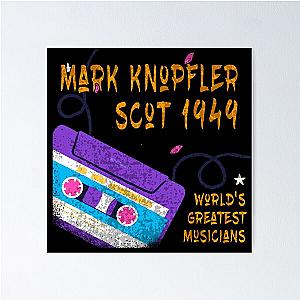 Mark Knopfler Scotland 1949 Music D54 Poster