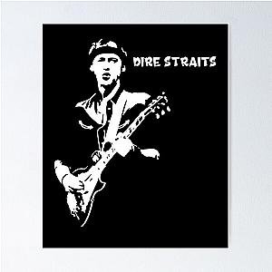 Mark Knopfler Dire Straits Vintage Poster