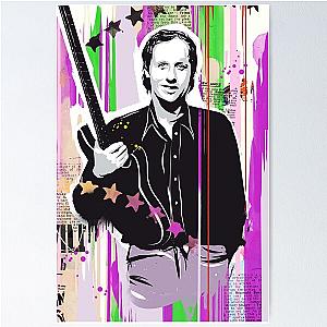 Mark Knopfler pop art Poster