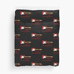 Mark Knopfler Red Stratocaster Guitar Classic Duvet Cover