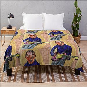 Sunburnt Mark Knopfler Throw Blanket