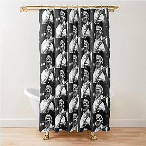 Mark Knopfler - Black and White Shower Curtain