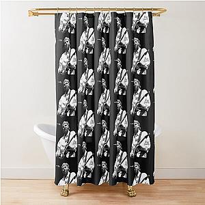 Mark Knopfler - Black and White Shower Curtain