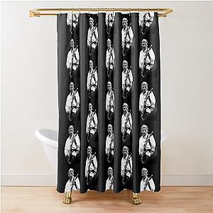 Mark Knopfler - Black and White Shower Curtain