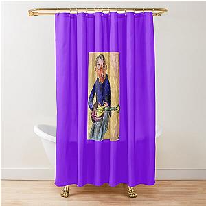 Sunburnt Mark Knopfler Shower Curtain