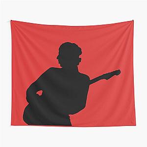 Mark Knopfler Dire Straits Silhouette - Black Tapestry