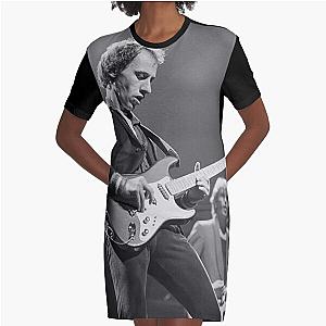 vintage;Mark Knopfler Poster Graphic T-Shirt Dress