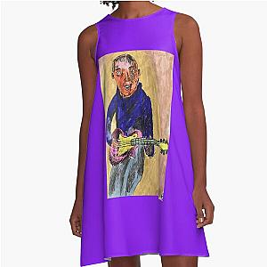 Sunburnt Mark Knopfler A-Line Dress