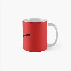 Mark Knopfler Dire Straits Silhouette - Black Classic Mug