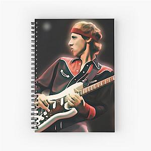 Mark Knopfler Dire Straits Guitar Art Work Spiral Notebook