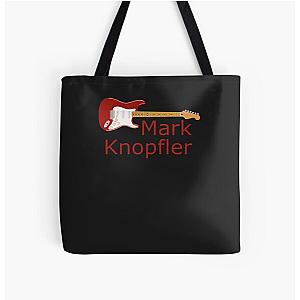 Mark Knopfler Red Stratocaster Guitar Classic All Over Print Tote Bag