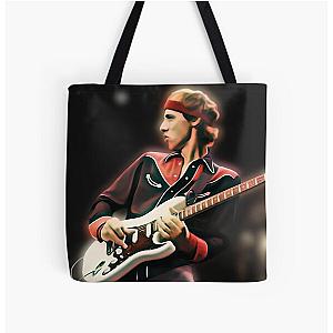 Mark Knopfler Dire Straits Guitar Art Work All Over Print Tote Bag