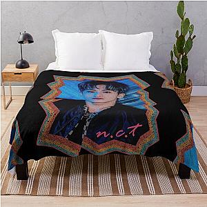 Mark Lee NCT Korean Kpop Retro Color Oil Paint Design Throw Blanket