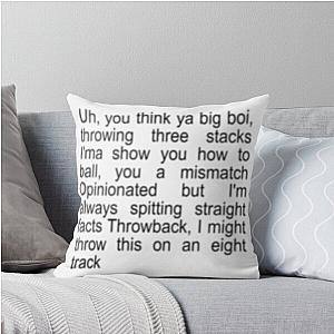 Mark Lee Jopping verse Throw Pillow