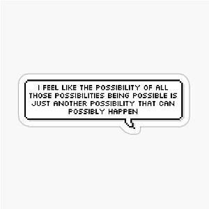 NCT Mark Lee Possibility Sticker