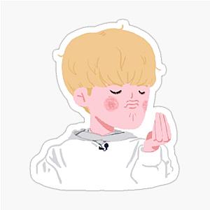 Mark Lee Chefs Kiss Meme Sticker