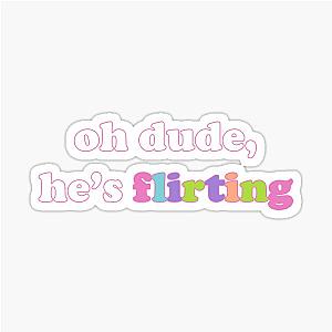 Mark Lee Oh Dude He's Flirting Sticker