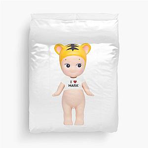 I Heart Mark Lee sonny angel Duvet Cover