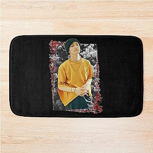 Mark Lee SuperM Mark Korean K-pop Floral Design Bath Mat