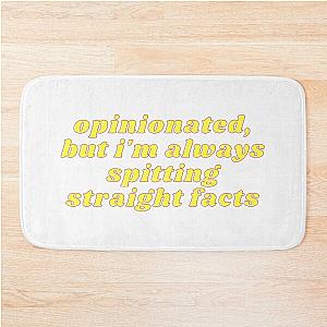NCT Mark Lee Super M Jopping Lyric Spitting Facts Bath Mat