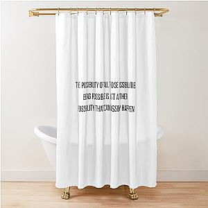 Possibility Mark Lee Shower Curtain